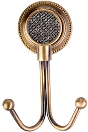 Двойной крючок Boheme Royal Cristal 10926-BR Бронза 