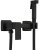 Гигиенический душ со смесителем Frap F7504-6 Черный матовый 