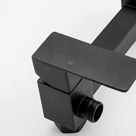 Гигиенический душ со смесителем Frap F7504-6 Черный матовый 