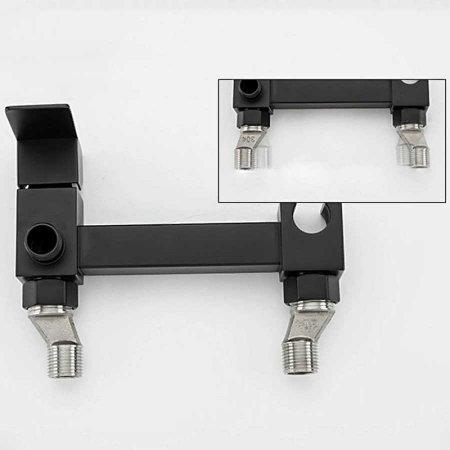 Гигиенический душ со смесителем Frap F7504-6 Черный матовый 