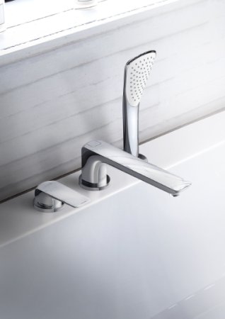 Смеситель на борт ванны Kludi Ameo 414470575  