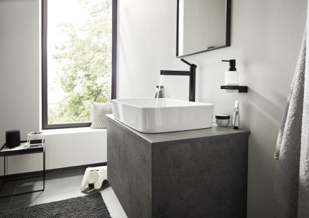 Двойной крючок Hansgrohe AddStoris 41755670 Черный матовый 