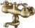 Смеситель для ванны Kaiser Logo 47722-1 Бронза 