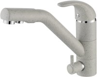 Смеситель для кухонной мойки Paulmark Holstein Ho213013-310 , серый