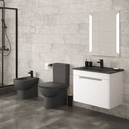 Зеркало Sanita Luxe Quadro 60 QDR60SLMRPCS0010 с подсветкой с сенсорным выключателем 