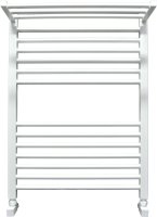 Полотенцесушитель водяной Ника Modern ЛМ-3 80/50 белый матовый, с вентилями