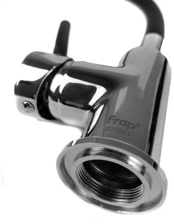 Смеситель для кухни Frap F4044 Хром Черный 