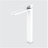 Смеситель для накладной раковины Gappo G1083-82 белый / хром