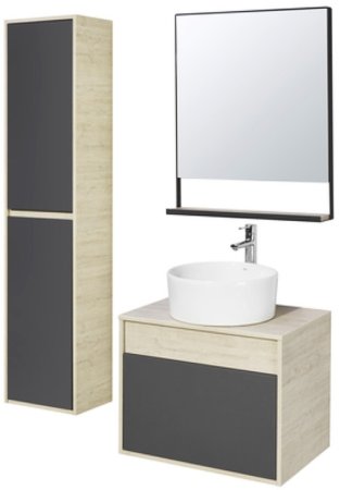 Зеркало Aquaton Лофт Урбан 65 1A254102LQX50 Дуб орегон 