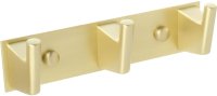 Планка с тремя крючками FIXSEN TREND GOLD FX-99005-3, матовое золото