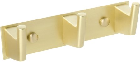 Планка с тремя крючками FIXSEN TREND GOLD FX-99005-3, матовое золото 