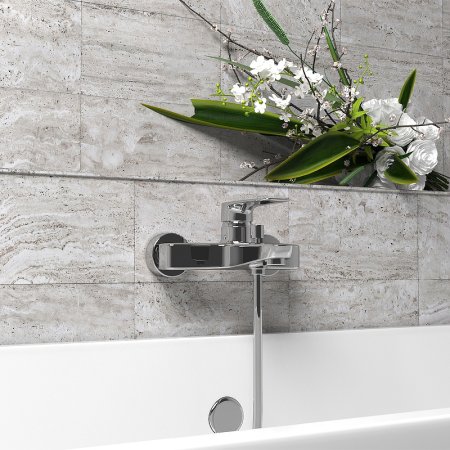 Смеситель для ванны Paini Nove 09CR111 Хром 