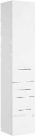 Шкаф-пенал для ванной Aquanet Порто 35 L белый 