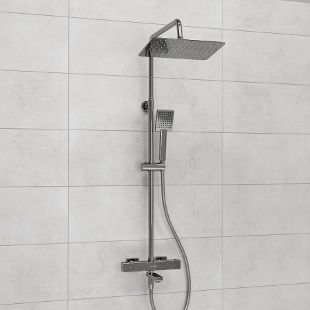 Душевая система WasserKRAFT A199.069.141.087.CH Thermo с термостатом Хром 