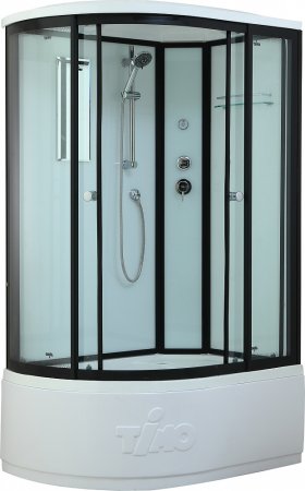 Душевая кабина Timo Standart T-6620 B R профиль черный 