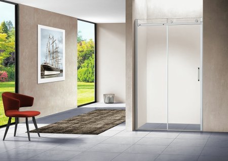 Душевая дверь Vincea Como 150 VPS-1C150CL профиль Хром стекло прозрачное 