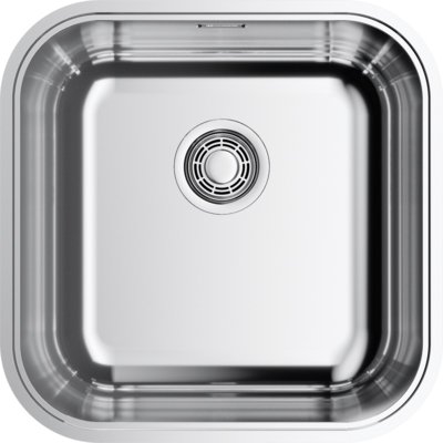 Мойка кухонная Omoikiri Omi 44-U/IF-IN Quadro нержавеющая сталь 