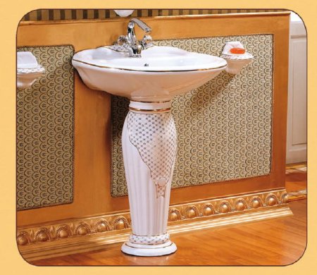 Раковина CeramaLux J766 напольная 