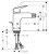 Смеситель Hansgrohe Logis 71200000 для биде 