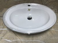 Раковина CeramaLux 3573 накладная