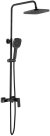 Душевая система Shevanik S9736H, черный 