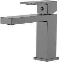 Смеситель для раковины BELZ B10672-3, оружейная сталь