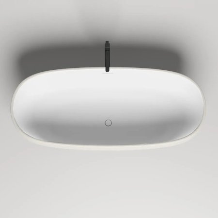 Ванна из искусственного камня Salini Greca 180х80 103121MRH покраска по RAL снаружи матовая 