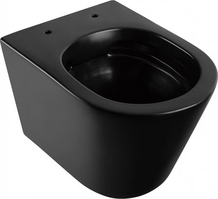 Унитаз Abber Bequem AC1102MB подвесной Черный матовый с сиденьем Микролифт 
