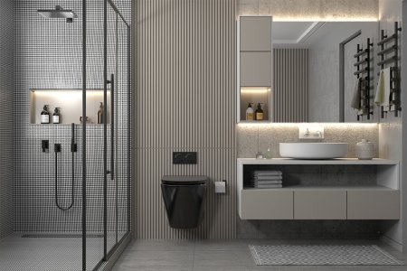 Унитаз Abber Bequem AC1102MB подвесной Черный матовый с сиденьем Микролифт 