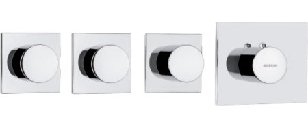 Термостат Bossini OKI 3 Outlets LP Z031205 для ванны с душем, хром 