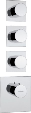 Термостат Bossini OKI 3 Outlets LP Z031205 для ванны с душем, хром 