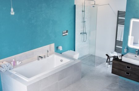 Акриловая ванна Excellent Wave Slim 170х70 см 