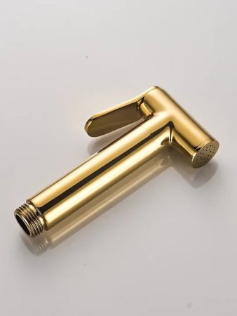 Гигиенический душ со смесителем ALMAes Agata AL-877-08 Золото 