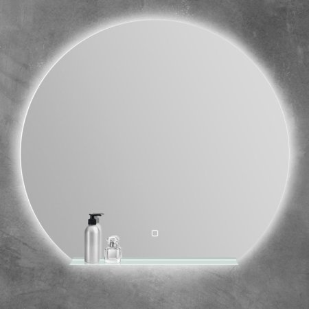 Зеркало BelBagno SPC-RNG-1000-LED-TCH-MENS с полкой 