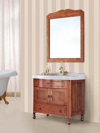 Зеркало BelBagno Novanta ciliegio 