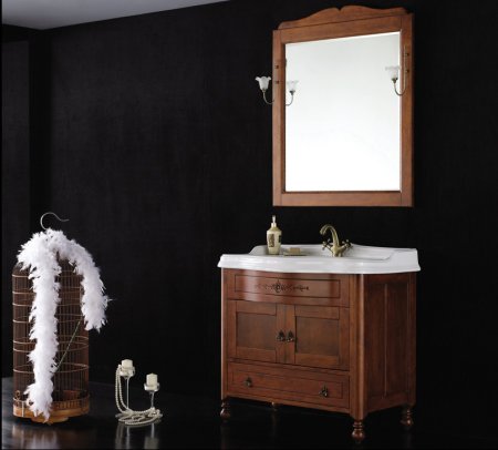 Зеркало BelBagno Novanta ciliegio 