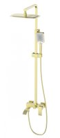 Душевая система WONZON & WOGHAND, Брашированное золото (WW-88739009-BG)