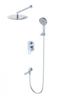 Душевая система встраиваемая WONZON & WOGHAND, Хром (WW-88939010-CR)