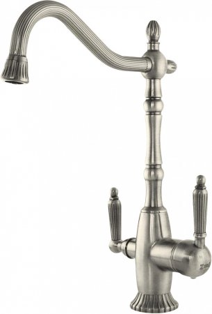 Смеситель для кухонной мойки Zorg Sanitary ZR 349 YF Satin 