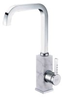 Смеситель Zorg Stone ZR 370 Y bianco для кухонной мойки