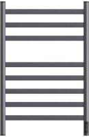 Полотенцесушитель электрический Point Селена PN16858GR П8 500x800, диммер справа, графит премиум