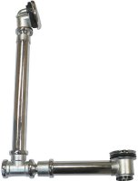 Слив-перелив BelBagno BB567-OVF-CRM click-clack Хром