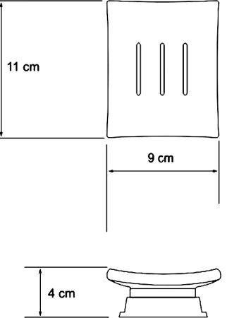 Мыльница WasserKRAFT Exter K-5529 