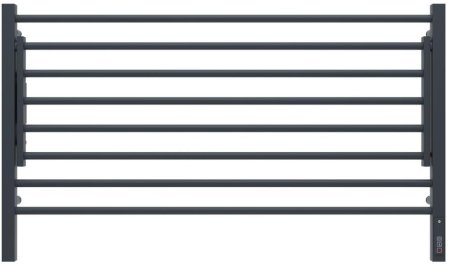 Полотенцесушитель электрический с полкой Terminus Горизонт П8 100х60 КС, черный муар 
