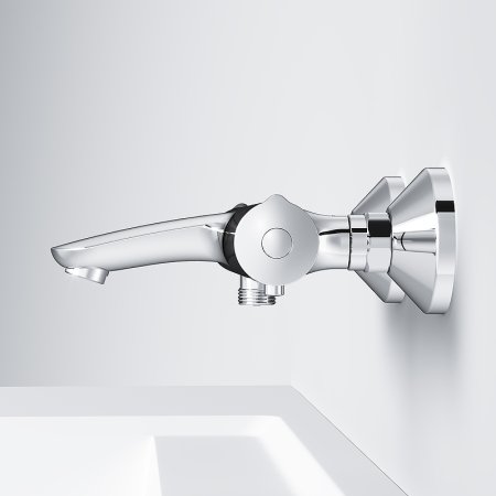 Смеситель для ванны AM.PM Like F8050000 с термостатом Хром 