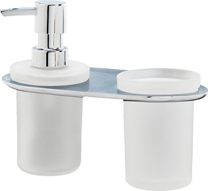 Дозатор WasserKRAFT Kammel K-8389 со стаканом 