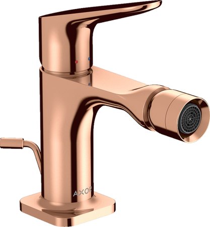 Смеситель Axor Citterio M 34210300 для биде, полированное красное золото 