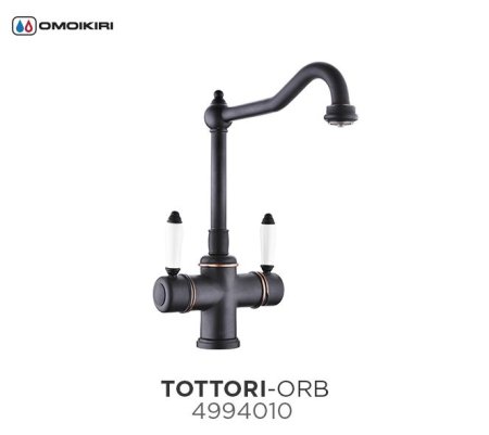 Смеситель для кухни Omoikiri TOTTORI-TOTTORI-ORB 4994010 Античная бронза 