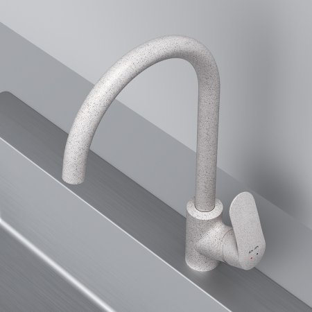 Смеситель для кухни AM.PM Like F8007133 Белый 