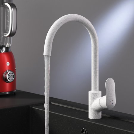 Смеситель для кухни AM.PM Like F8007133 Белый 